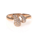 Piero Milano 18k Rose Gold Diamond Statement Ring // Ring Size: 7.75 // Store Display