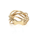 Bucherer 18k Yellow Gold Ring // Ring Size: 7