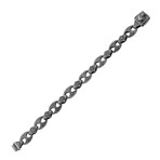 Fancy Link Bracelet // Oxide (8")