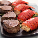 The Surf & Turf Gift Pack (Small // 4 6oz. Fillet Mignon & 4 4-5oz. Cold Water Lobster Tails)