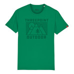 Outdoor Lines T-Shirt // Varsity Green (XL)