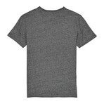 Mountain Range T-Shirt // Slub Heather Steel Gray (L)