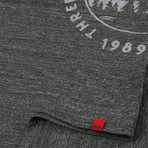 Mountain Range T-Shirt // Slub Heather Steel Gray (XL)