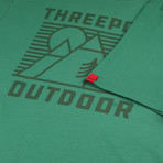 Outdoor Lines T-Shirt // Varsity Green (M)