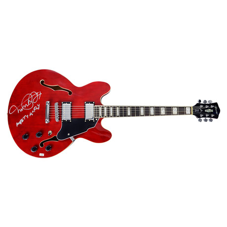 Autographed Back To The Future Johnny B. Goode Guitar // Michael J. Fox