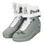 Autographed Back To The Future Ii Marty Mcfly Shoes // Michael J. Fox