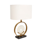 Sphere Table Lamp // Gold
