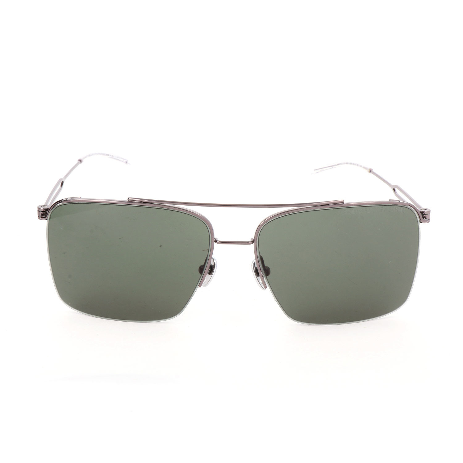 Men's CK8051 Sunglasses // Shiny Titanium - Calvin Klein 205W39NYC ...