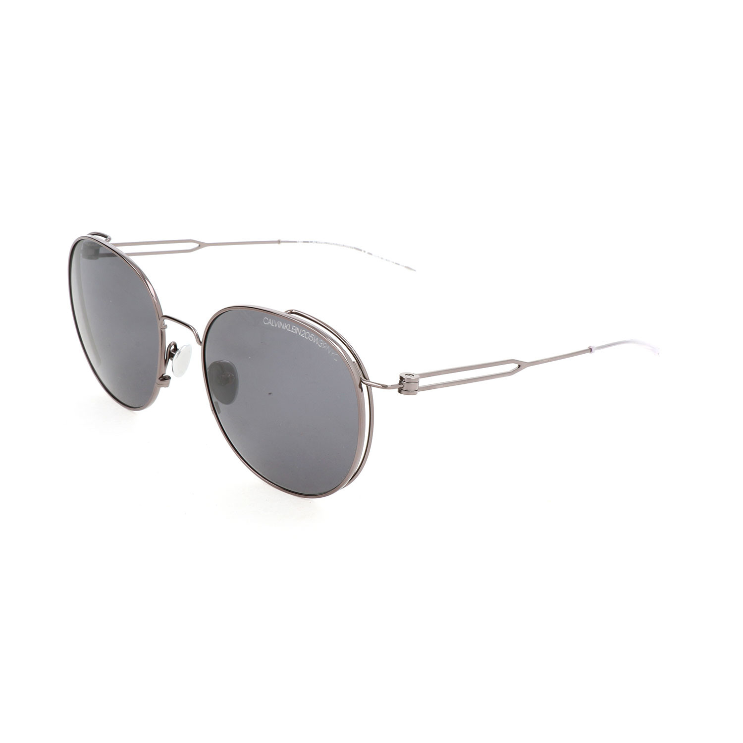 Unisex CK8052 Sunglasses // Shiny Titanium - CALVIN KLEIN 205W39NYC ...