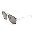 Men's CKNYC1881 Sunglasses // Black + Crystal Smoke