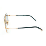 Unisex CKNYC1812 Sunglasses // Gold + Green