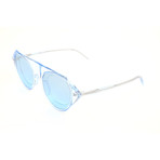 Men's CKNYC1854SR Sunglasses // Crystal Light Blue