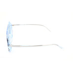 Men's CKNYC1854SR Sunglasses // Crystal Light Blue