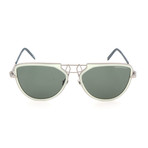 Calvin Klein // Unisex CKNYC1874 Sunglasses // Milky Light Green