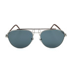 Unisex CKNYC1812 Sunglasses // Silver + Brown