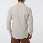 Frantz Button-Up Shirt // Beige (S)