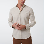 Frantz Button-Up Shirt // Beige (3XL)