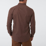 Frantz Button-Up Shirt // Brown (3XL)