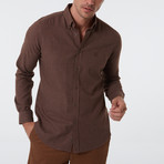 Frantz Button-Up Shirt // Brown (S)