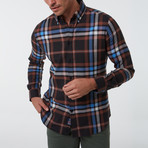 Geoff Button-Up Shirt // Brown (S)