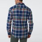 Geoff Button-Up Shirt // Navy (XL)