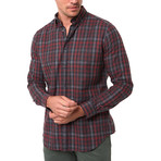 Fernando Button-Up Shirt // Bordeaux (XL)