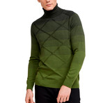 Samuel Turtle Neck Sweater // Khaki Green (S)