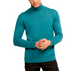 Tahoe Turtleneck Sweater // Turquoise (XL)