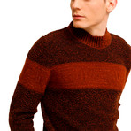 Adams Sweater // Brick (2XL)