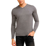 Roosevelt Sweater // Gray (L)