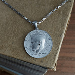 GKL0139 // Coin Necklace // Silver (S-M)