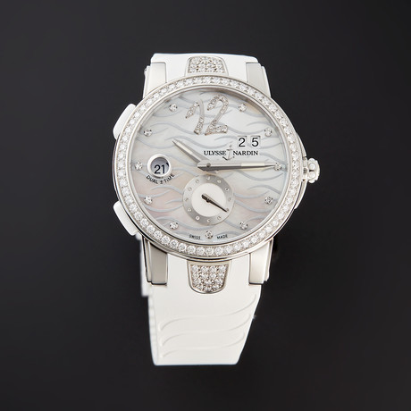 Ulysse Nardin Executive Dual Time Lady Automatic // 243-10B-3C/691 // Pre-Owned