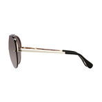 Men's AD13C1 Sunglasses // White Gold + Silver