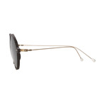 Unisex AD64C2 Sunglasses // Black + Silver