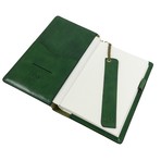 The Diary Of A Nobody // Leather Journal + Refillable Notepad (Green)