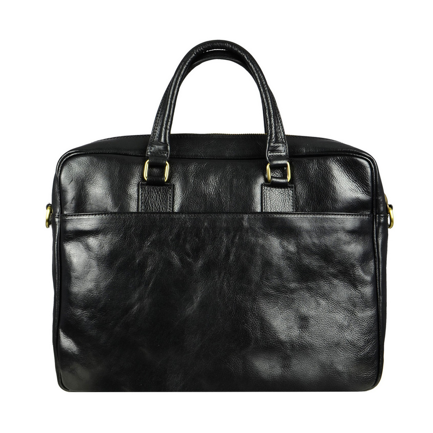 The Little Prince // Leather Briefcase Laptop Bag // Black - Time ...