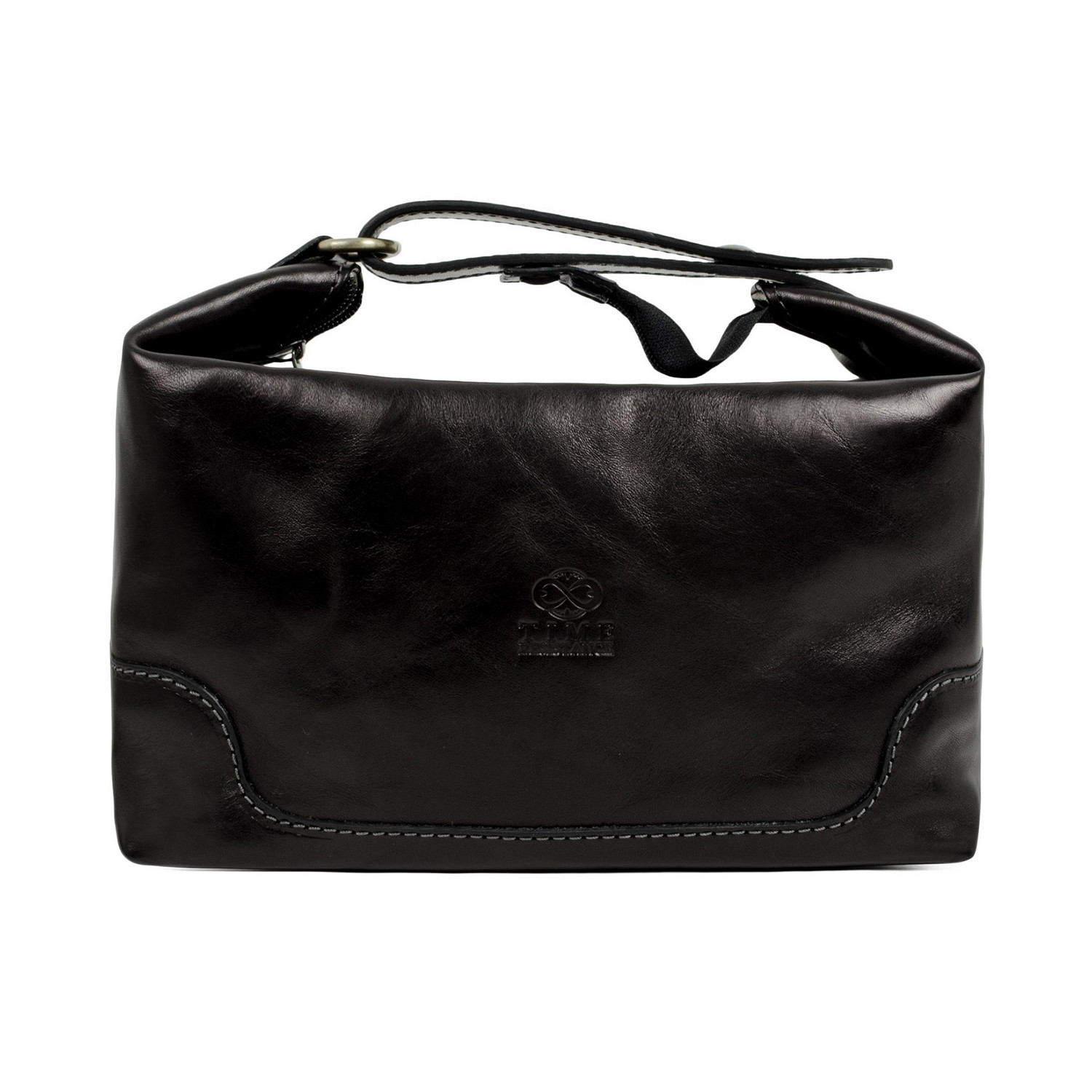 Autumn Leaves // Leather Toiletry Bag // Black - Time Resistance ...