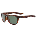 Unisex Essential Jaunt EV1007 Sunglasses // Tortoise + Green