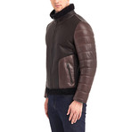 Smith Leather Jacket // Brown (S)