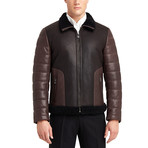 Smith Leather Jacket // Brown (M)