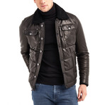 Gregory Leather Jacket // Black (M)
