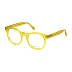 Men's Round Optical Frames // Yellow