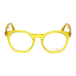 Men's Round Optical Frames // Yellow