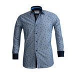 Reversible Cuff Button Down Shirt II // Denim Blue (M)