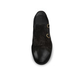 Potenza Double Monk Strap Elevator Shoes // Black (US: 9.5)