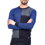 Cain Wool Sweater // Indigo (XL)