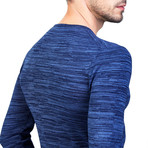 Hank Wool Sweater // Navy Blue (S)