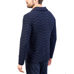 Cale Wool Cardigan // Navy Blue (Euro: 50)