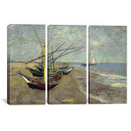 Fishing Boats on the Beach at les Saintes Maries de la Mer // Vincent van Gogh