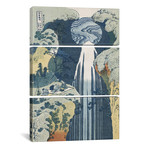 Amida Waterfall on the Kiso Highway, from the series `A Jour // Katsushika Hokusai